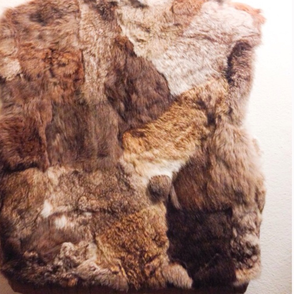 Genuine Rabbit Fur vest - Picture 3 of 4